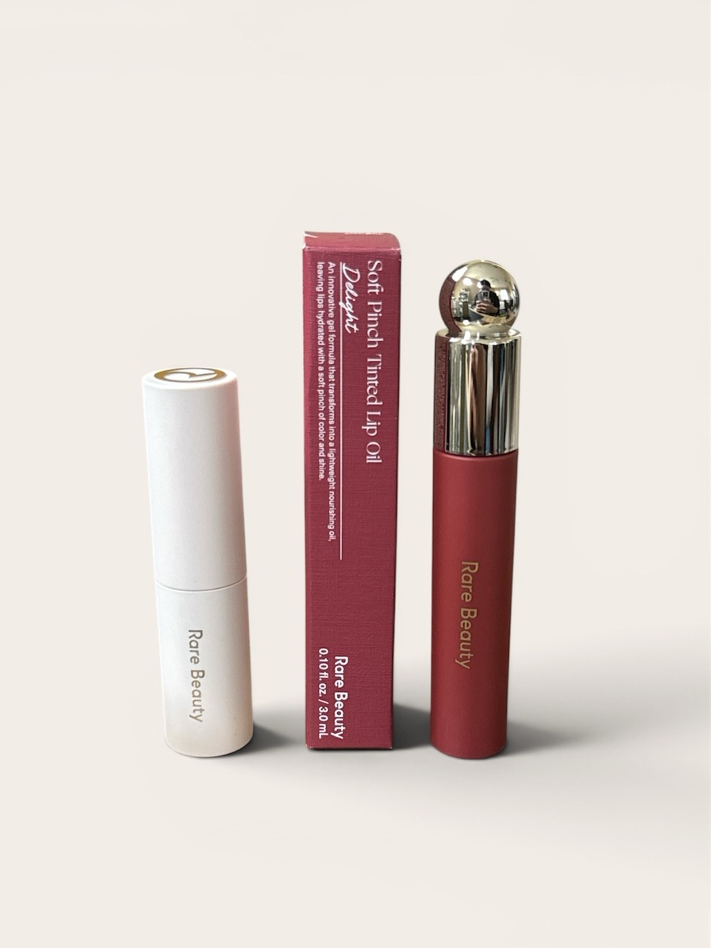Rare Beauty Makeup Duo - Lip Oil & Mini Mascara